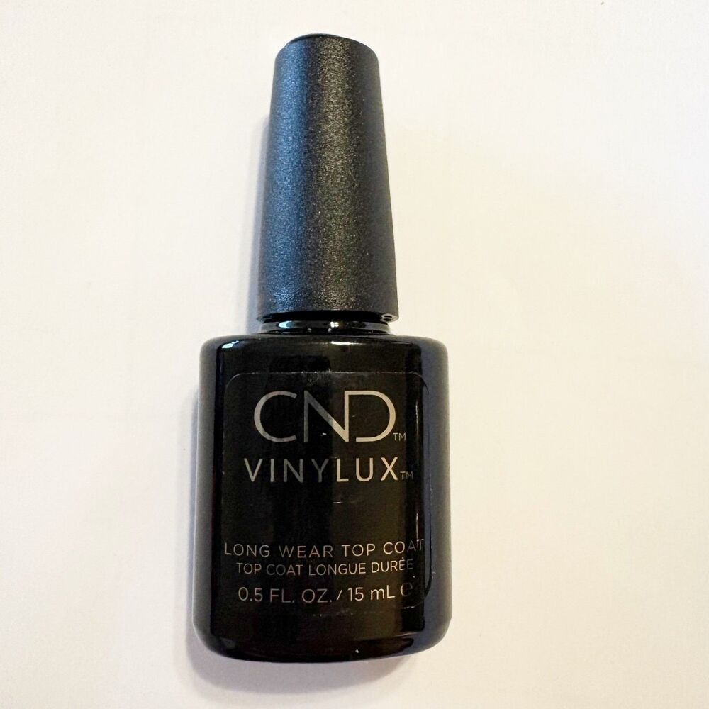 CND Vinylux Long Wear Top Coat Clear 0.5 Fl Oz